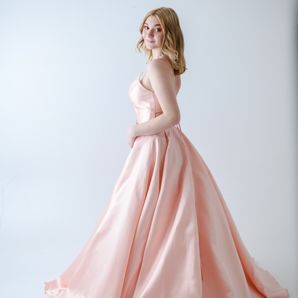Pink gown
